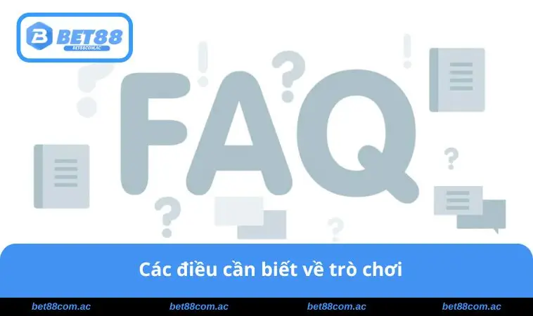 Các điều cần biết về trò chơi
