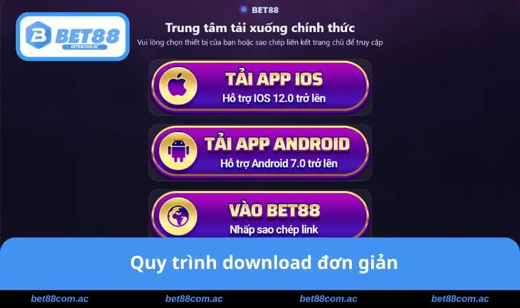 Quy trình download đơn giản